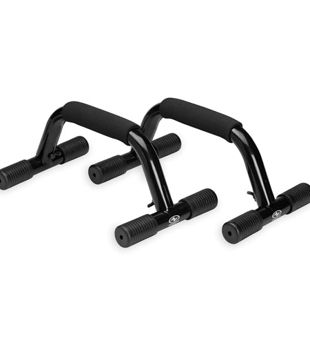 Push-Up Bars, Pair, Sturdy Push-Up Stands, Black