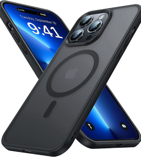 For Iphone 16 15 14 plus 13 12 11 Pro Max Frosted Case Mag Safe Shockproof Cover