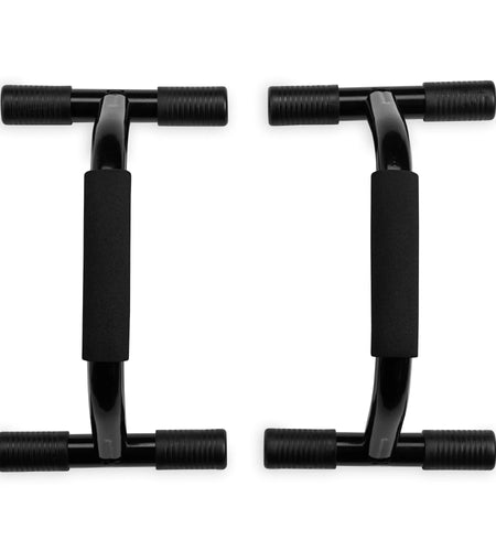 Push-Up Bars, Pair, Sturdy Push-Up Stands, Black