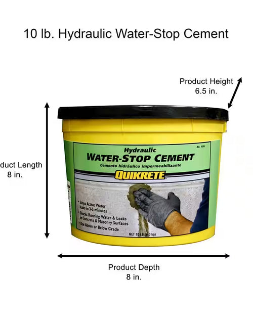 Load image into Gallery viewer, 20 Lb. Hydraulic Water-Stop Cement Concrete Mix
