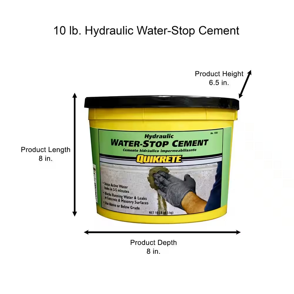 20 Lb. Hydraulic Water-Stop Cement Concrete Mix