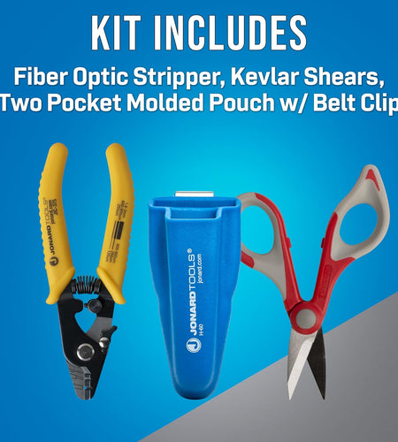 TK-350 Fiber Stripper & Kevlar Cutting Kit