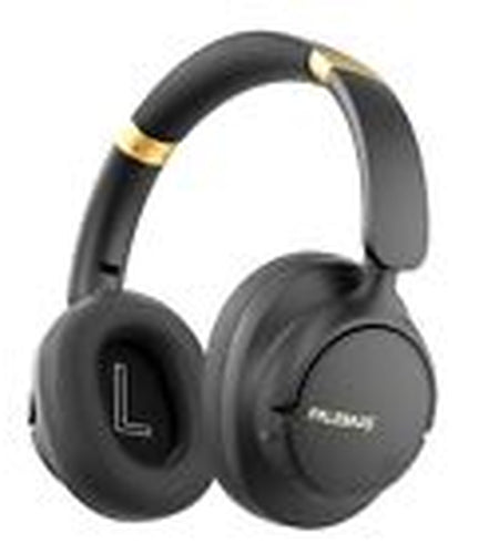 Noise Cancelling Headphones, Bluetooth Headphones over the Ear Headphones Black